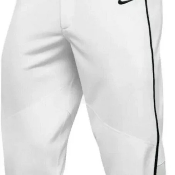 New Nike White and Black Baseball Athletic Pants - Picture 1 of 11